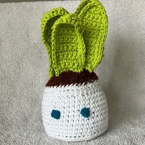 Handmade Crochet Plant Decor. New.